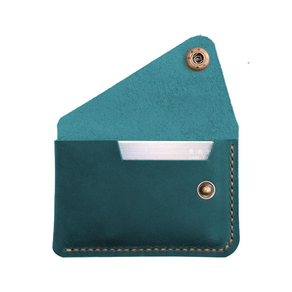 Leather Card Holder, Credit Card Wallet, Front Pocket Wallet, Slim Wallet, Cardh - Picture 2 of 5